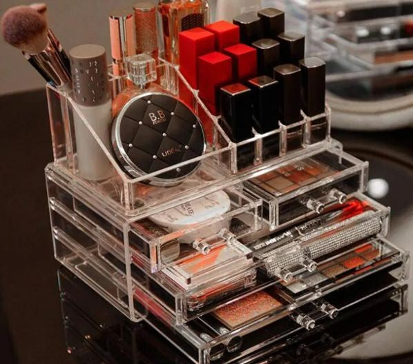 Acrylic Cosmetic Organizer With Drawer Myle Cart