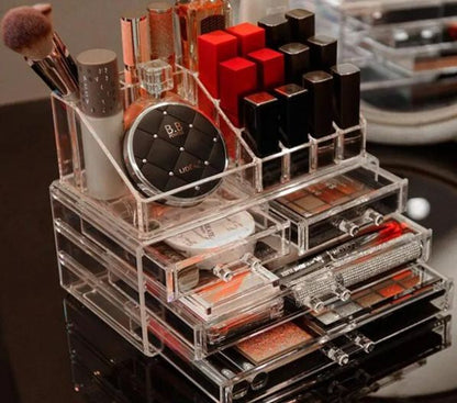 Acrylic Cosmetic Organizer With Drawer Myle Cart