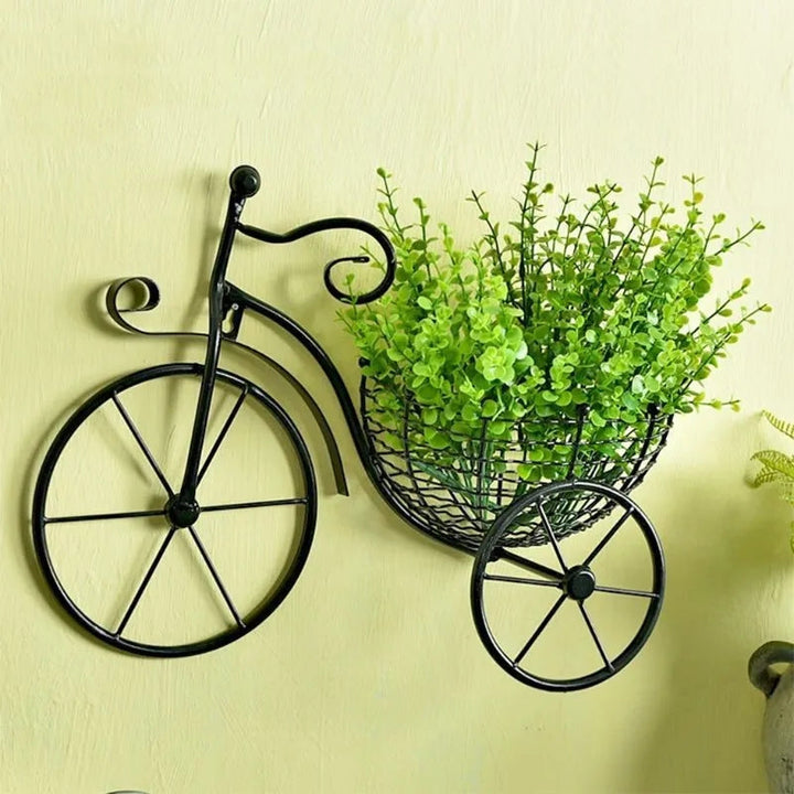 Wall mounted flower basket cycle Myle Cart