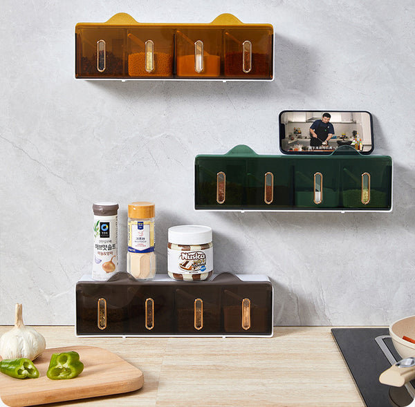 Wall mounted cover top spices rack Myle Cart