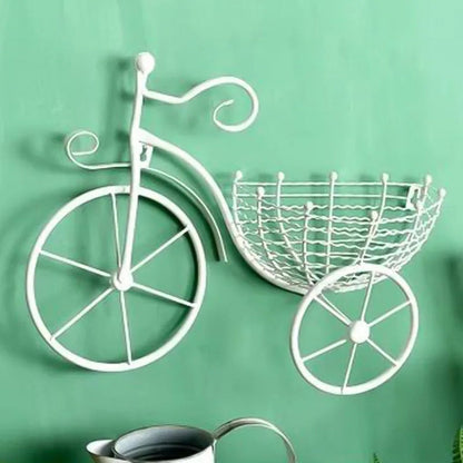 Wall mounted flower basket cycle Myle Cart