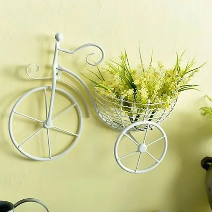 Wall mounted flower basket cycle Myle Cart