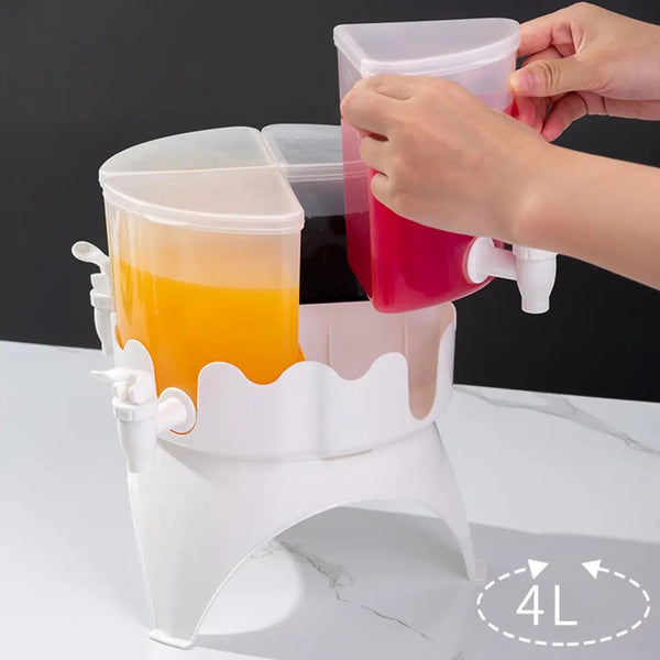 4 portion juice dispenser Myle Cart