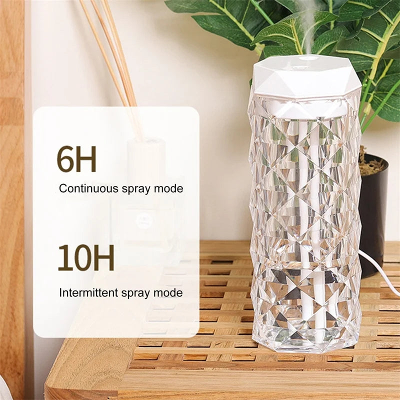 7-Color Light changing Cool Mist Humidifier - 1000 Ml room diffuser Myle Cart