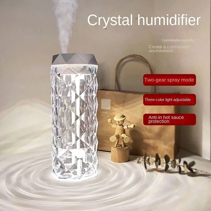 7-Color Light changing Cool Mist Humidifier - 1000 Ml room diffuser Myle Cart