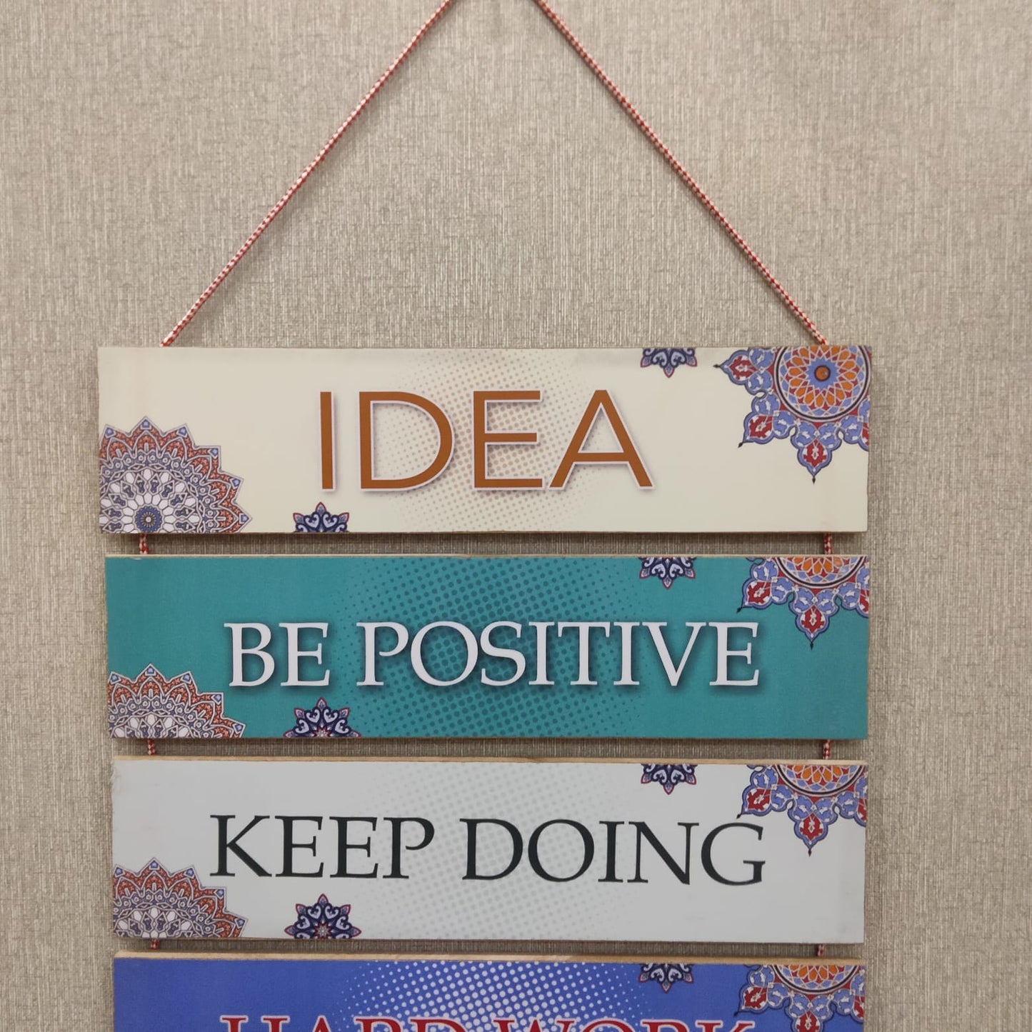 Achievement motivation decoration hanging - wall decoration quote