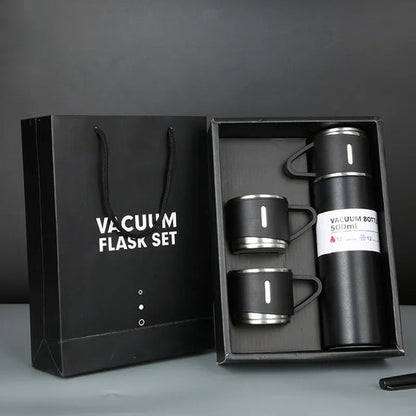 Vacuum Flask Stainless Steel Thermos Cups Set (500ML) Myle Cart