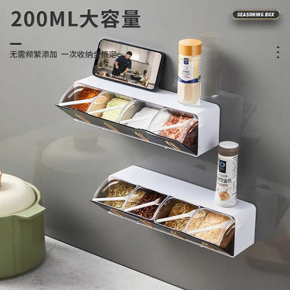 Wall mounted cover top spices rack Myle Cart