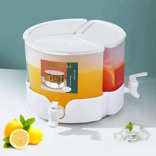 3 in 1 Juice Dispenser or Water Dispenser 5.2L Myle Cart