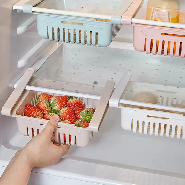 Multi Purpose adjustable baskets - Refrigerator baskets Myle Cart