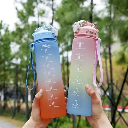 1000ML Colorful Radiant Water Bottle Myle Cart