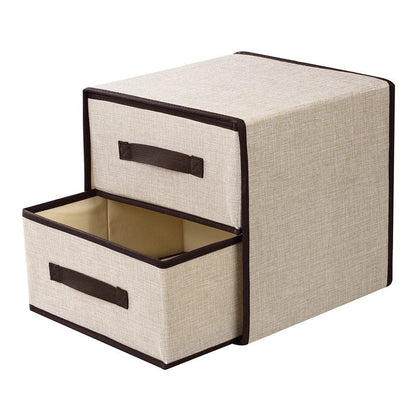 Fabric storage organizer - High quality 2 drawers storage organizer Myle Cart