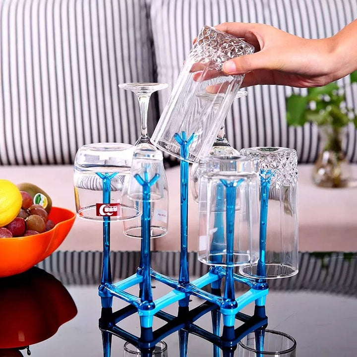 Foldable acrylic glass holder Myle Cart