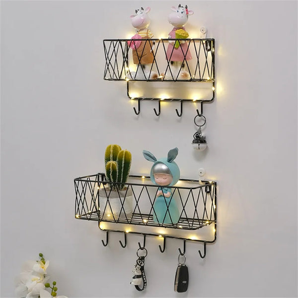 Two in one metallic organizer and key chain holder Myle Cart