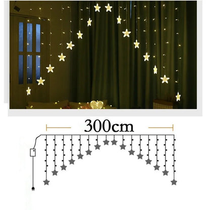 Curtain lights in different designs and style Myle Cart