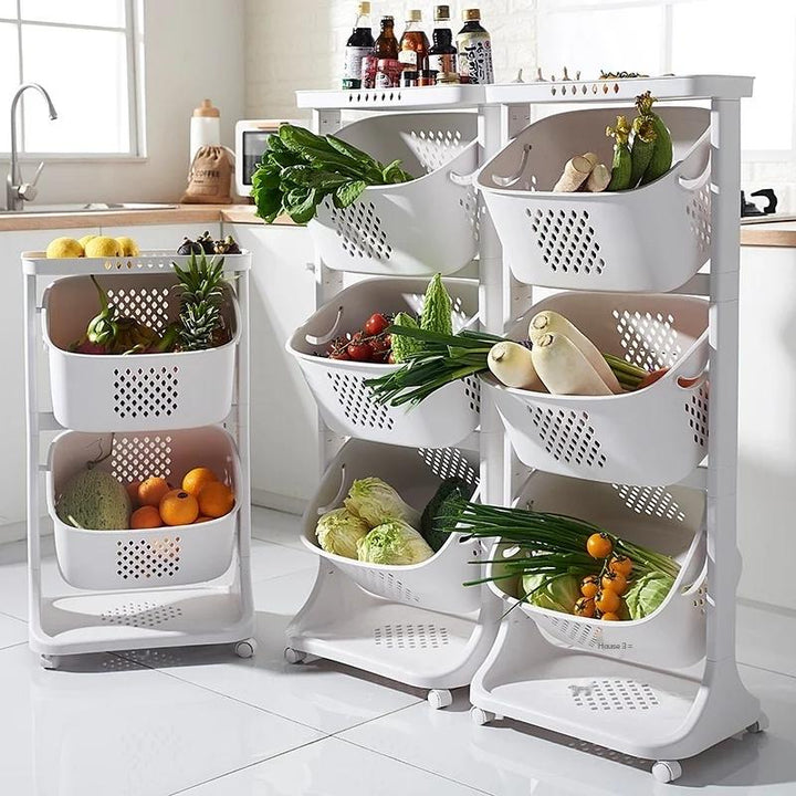 Kitchen vegetables basket stand Myle Cart