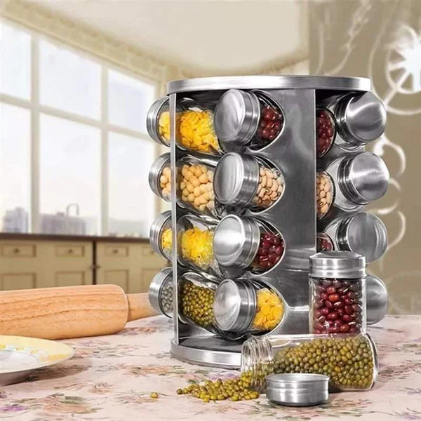 Kitchen spices organizer - Rotating spices rack Myle Cart