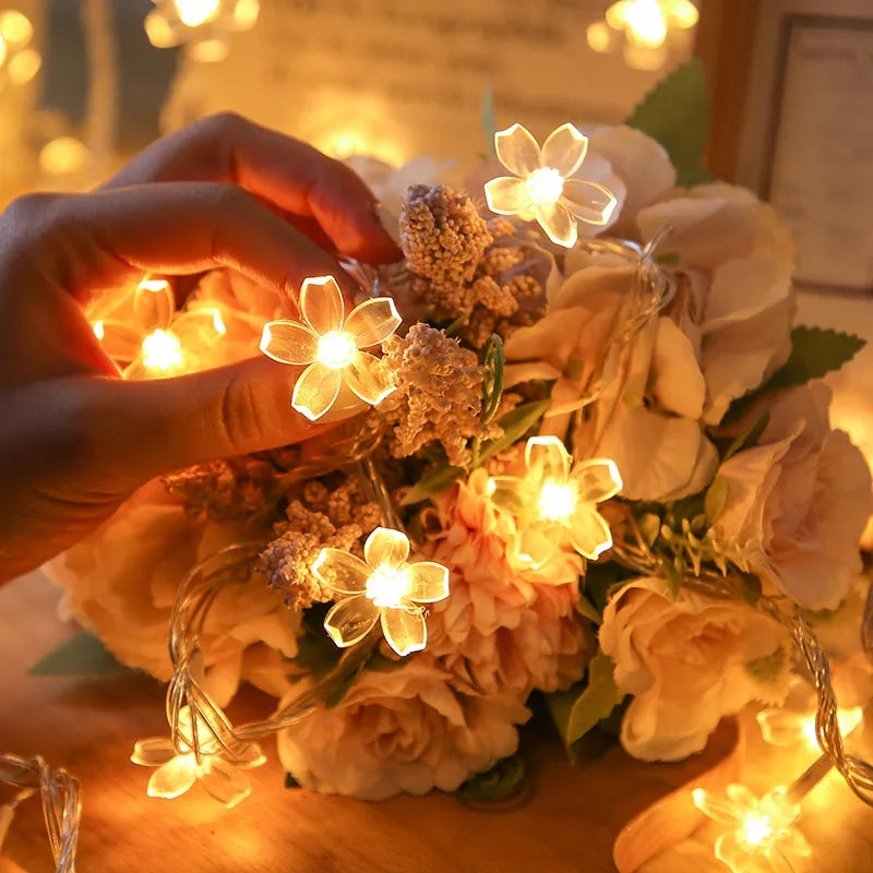 Cherry blossom led string light Myle Cart