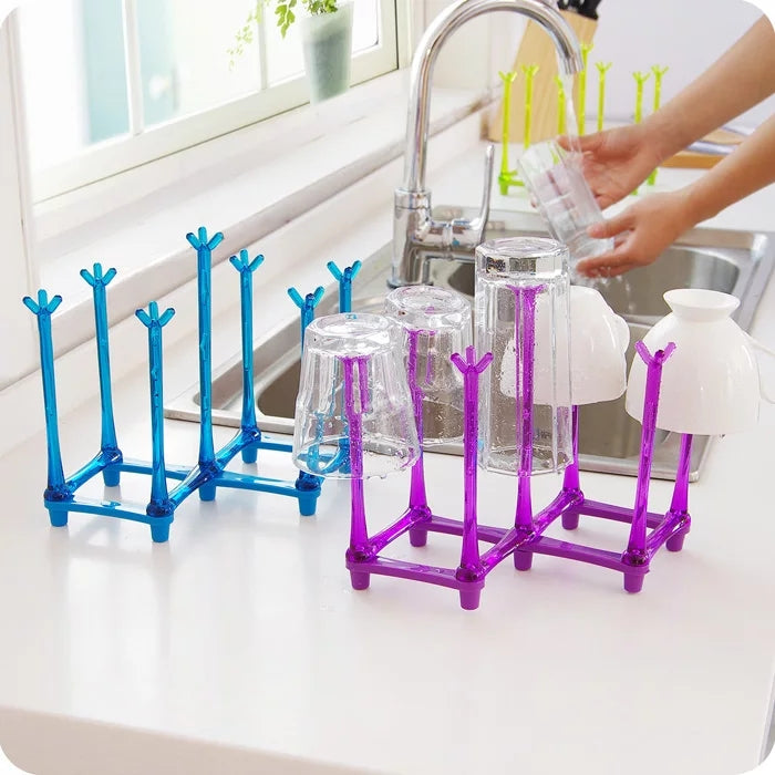 Foldable acrylic glass holder Myle Cart