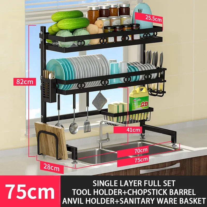 Double layer double sink organizer Myle Cart