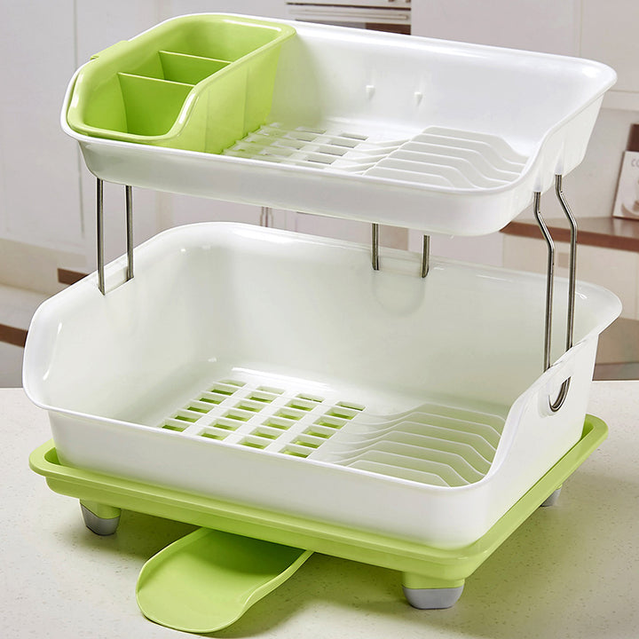 Two layer dish draining rack Myle Cart