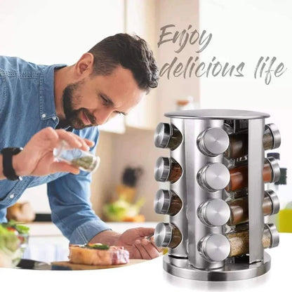 Kitchen spices organizer - Rotating spices rack Myle Cart