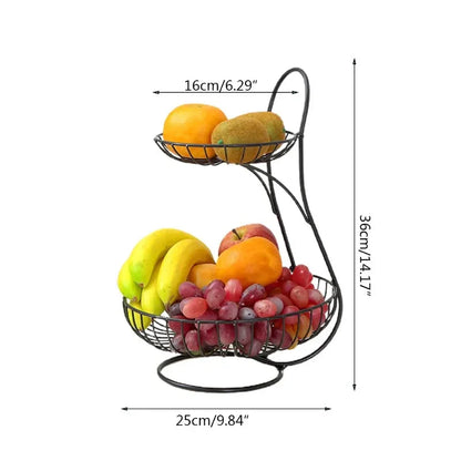 Two-Tier fruit basket Best quality fruit holder Myle Cart