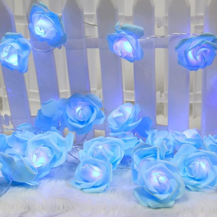 Led flower string light in different colors Myle Cart