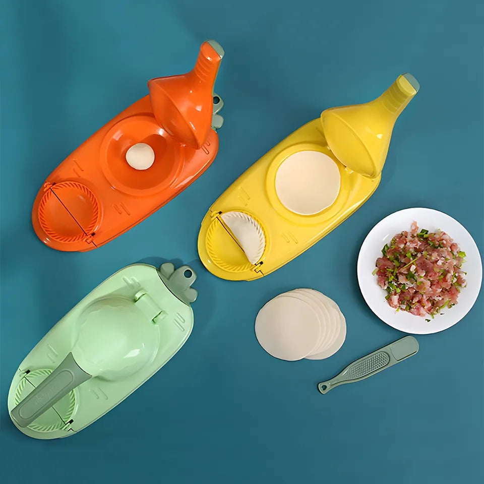 Plastic body Two in One Dumpling Maker Myle Cart