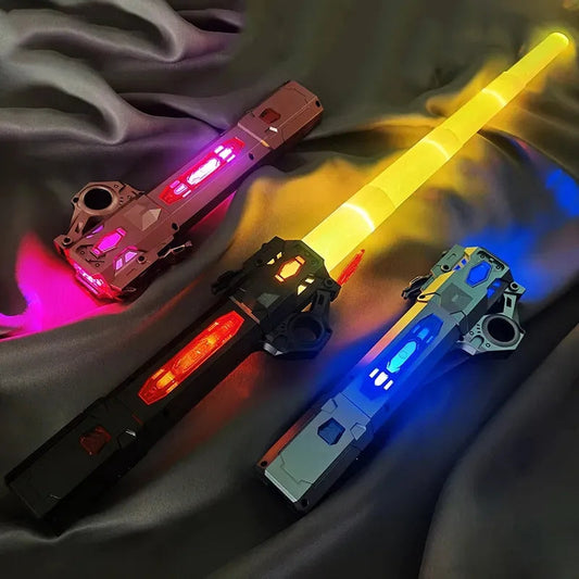 Rechargeable RGB color changing lightsaber kids toy Myle Cart