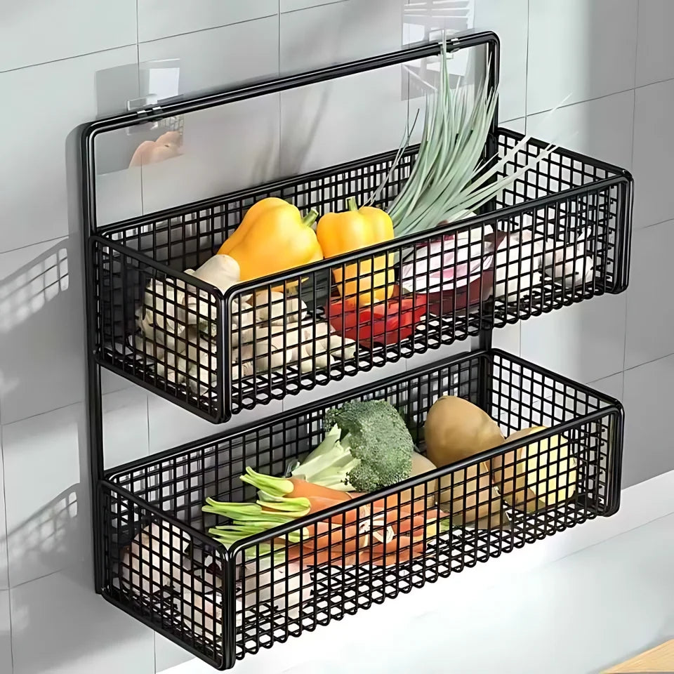 Premium Quality Two layer metallic storage rack Myle Cart