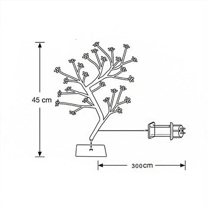 Cherry blossom lamp. Myle Cart