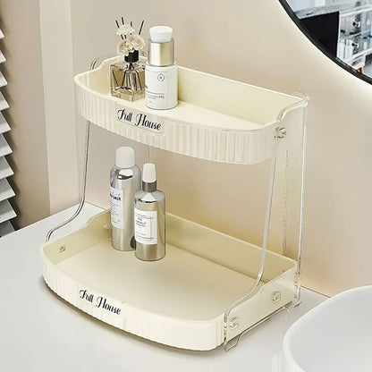 Luxury Desktop Skincare And Cosmetics Storage Organizer