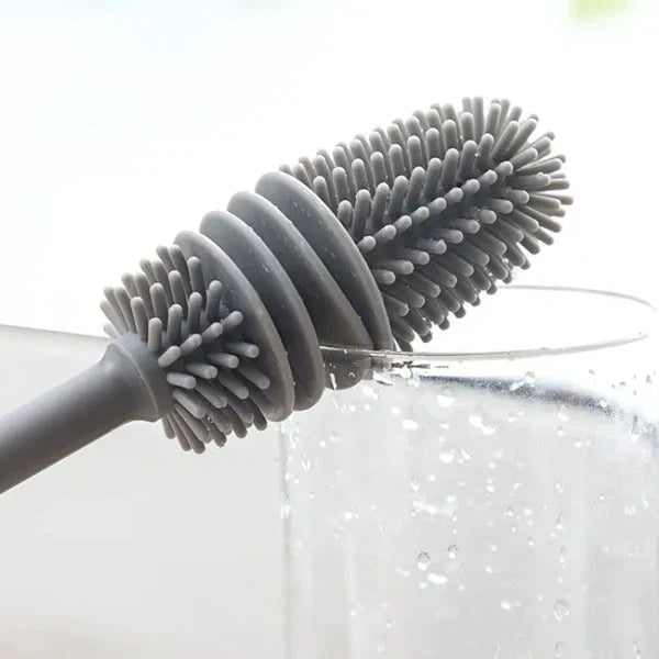 Bottle Cleaning Brush Long Handle Silicone Water Bottle Cleaner Brush Portable Cleaning Tools For Crevices Home Kitchen Brush Myle Cart