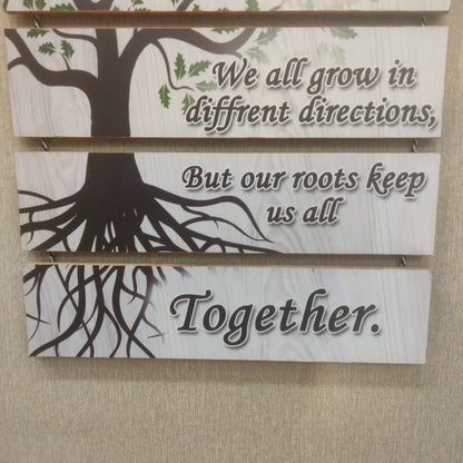 Family tree - wall decoration quotes