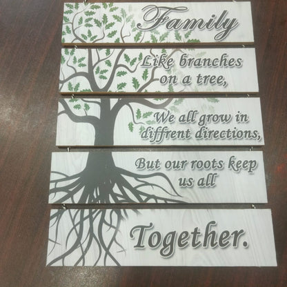 Family tree - wall decoration quotes