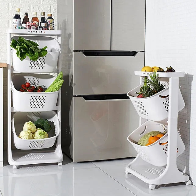 Kitchen vegetables basket stand Myle Cart