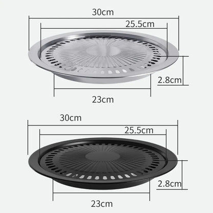 Stainless steel BBQ grill plate Myle Cart