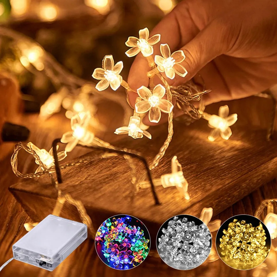 Cherry blossom led string light Myle Cart