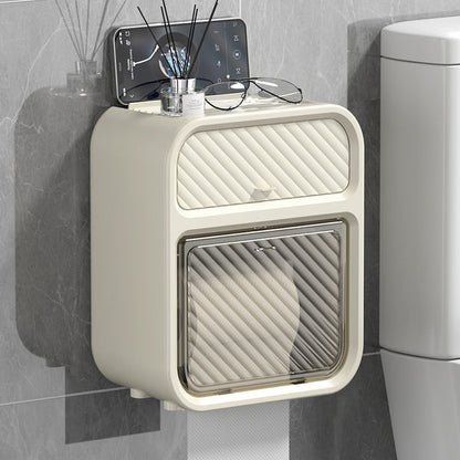 Wall mounted tissue holder and storage organizer Myle Cart