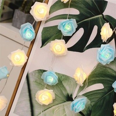 Led flower string light in different colors Myle Cart