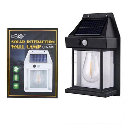 Rechargeable solar outdoor wall lamp for gates and gardens Pakistan
