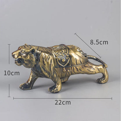 Creative Ashtray, Anti Fly ash Tiger Style Ashtray with lid Home Living Room Office Decoration Ornaments Myle Cart