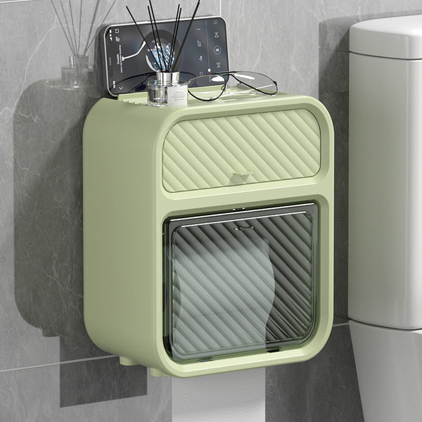 Wall mounted tissue holder and storage organizer Myle Cart