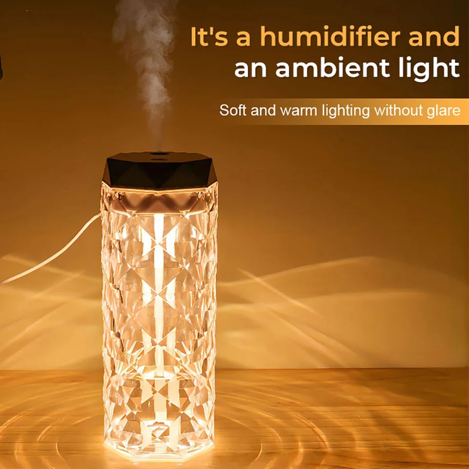 7-Color Light changing Cool Mist Humidifier - 1000 Ml room diffuser Myle Cart