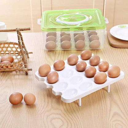 Two layer egg organizer - 24 egg organizer box Myle Cart