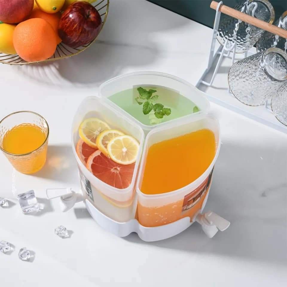 3 in 1 Juice Dispenser or Water Dispenser 5.2L Myle Cart