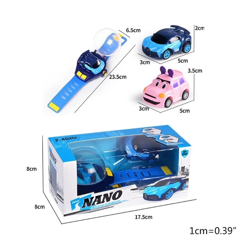 Mini Watch control Car Rc Cute car for your kids birthday Myle Cart