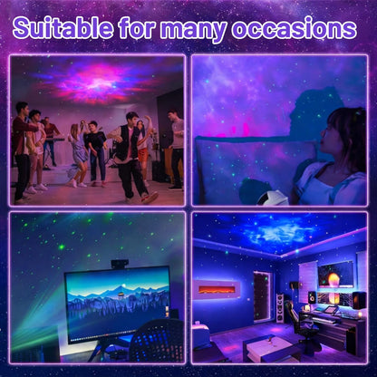 Astronaut Galaxy Projector Night Light — With Bluetooth Speaker