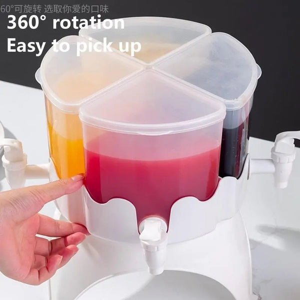 4 portion juice dispenser Myle Cart